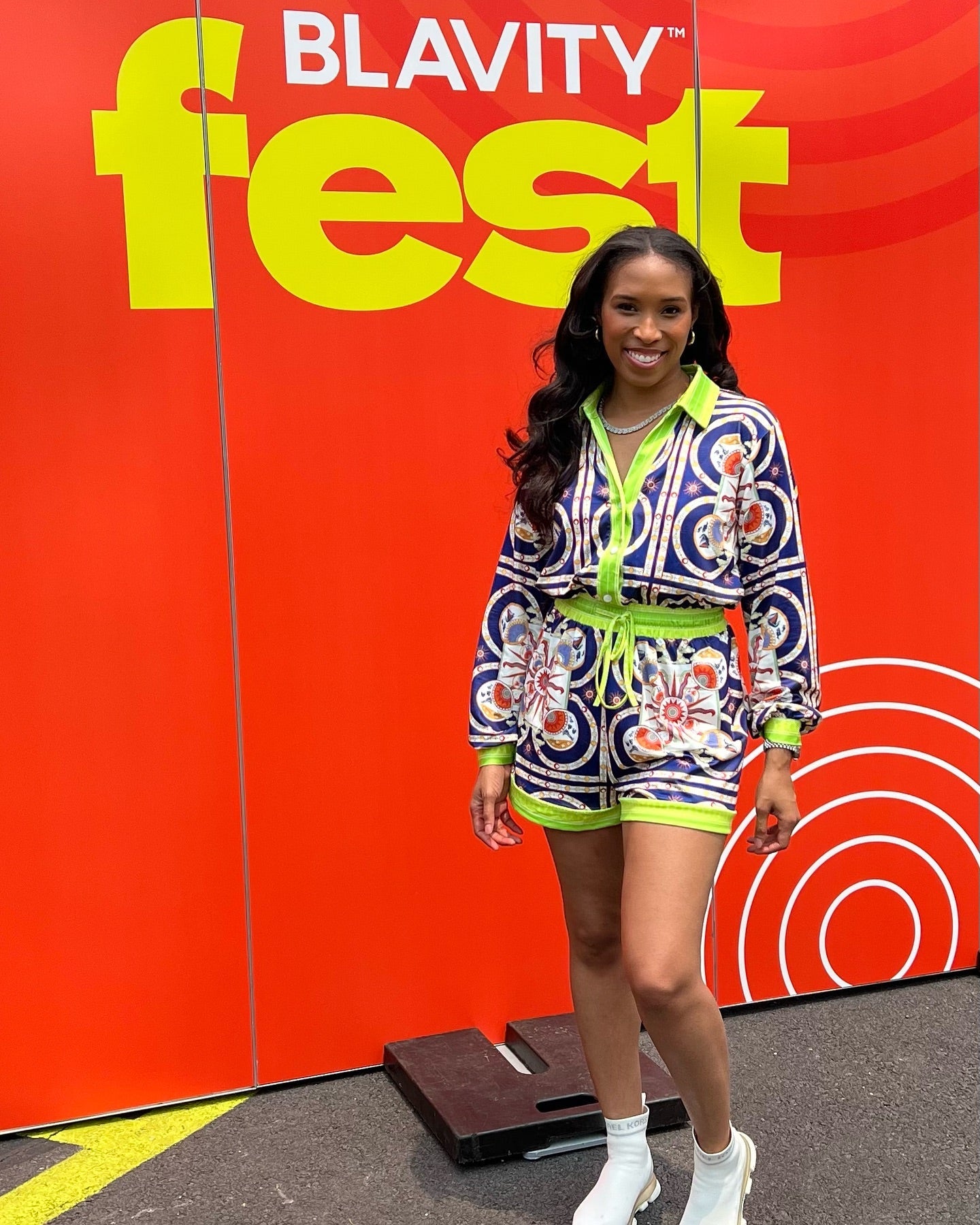 Mykel B Davis attending Blavity Fest