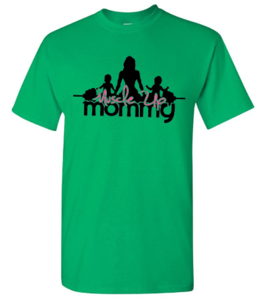 CLASSIC TEE | APPLE GREEN & PINK