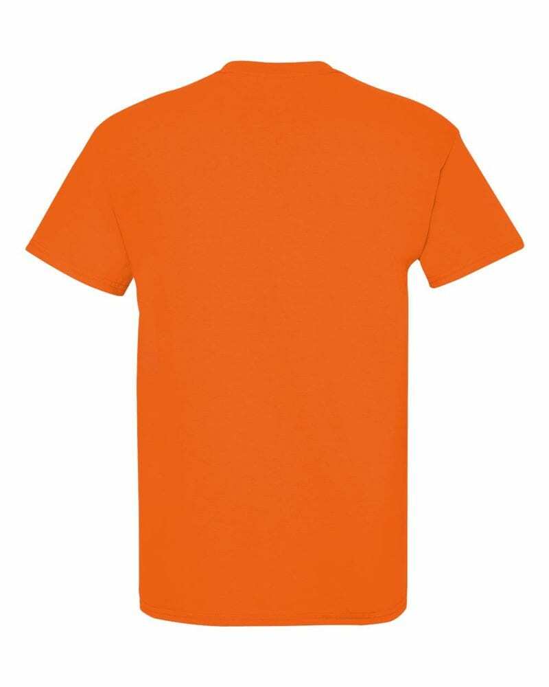 CLASSIC TEE | SAFETY ORANGE & WHITE