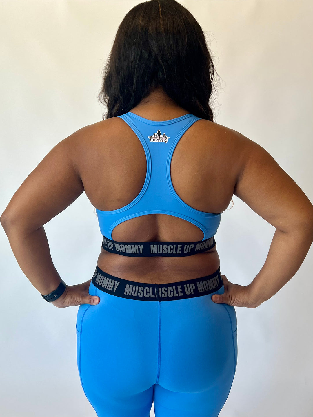 MORGAN RACERBACK BRA | TRUE BLUE