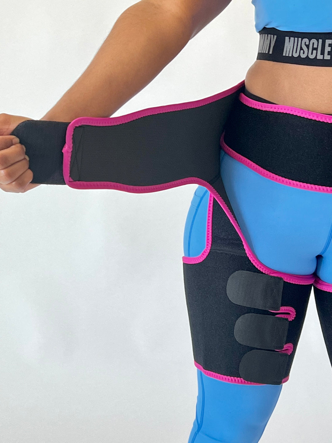 GUT BUTT THIGH SHAPER | HOT PINK