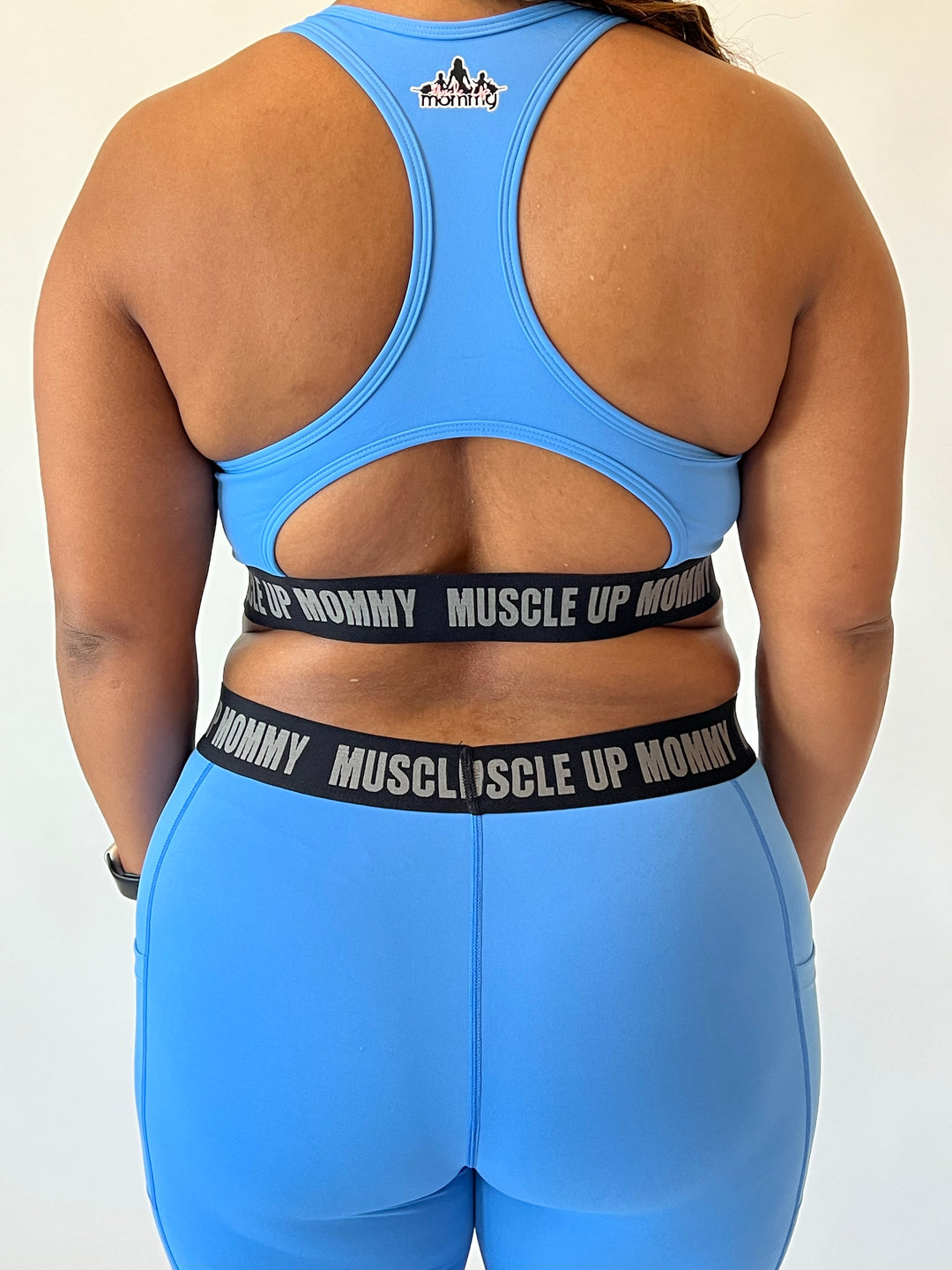 MORGAN RACERBACK BRA | TRUE BLUE