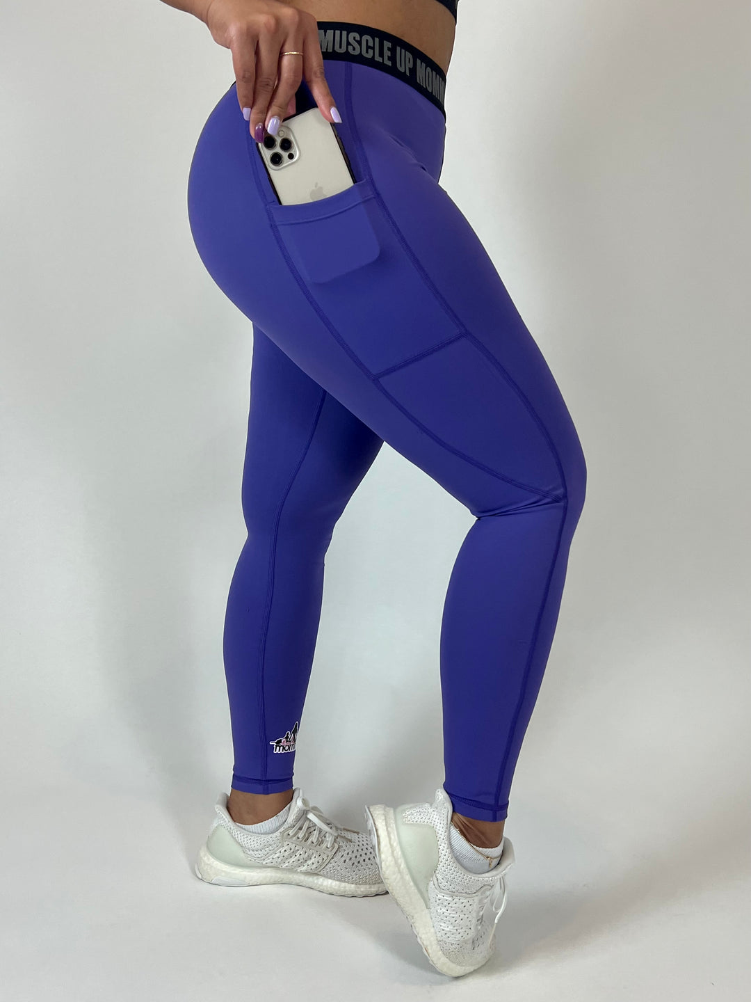 MORGAN MID RISE LEGGINGS | PURPLE