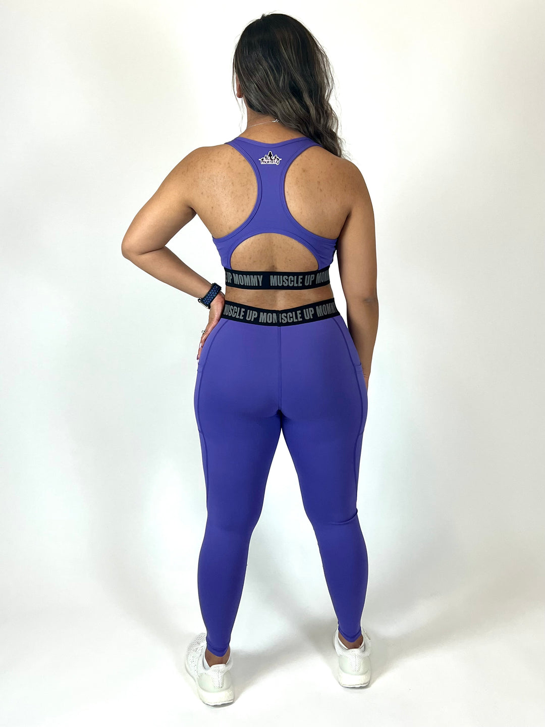 MORGAN RACERBACK BRA | PURPLE